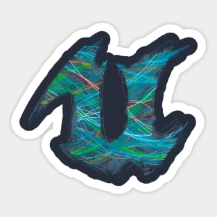 Unreal Engine Blueprint Spaghetti (no grid) Sticker